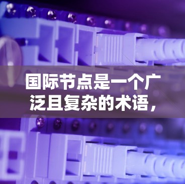 国际节点是一个广泛且复杂的术语，通常在不同的领域有不同的含义。以下是一些可能的解释