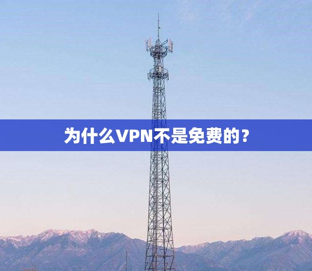 为什么VPN不是免费的？
