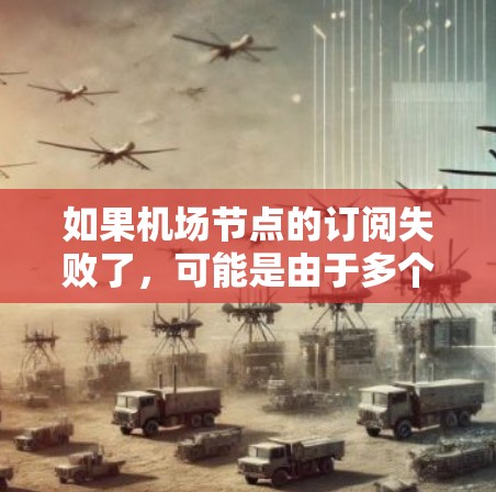 如果机场节点的订阅失败了，可能是由于多个原因引起的。以下是一些可能的原因和解决方法