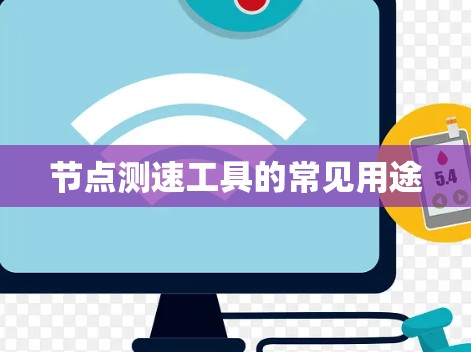 节点测速工具的常见用途