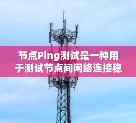 节点Ping测试是一种用于测试节点间网络连接稳定性和可靠性的测试方法，通过 ping 工具来检测网络延迟和可靠性。以下是对节点Ping测试的详细说明
