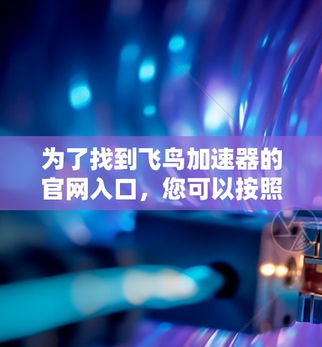 为了找到飞鸟加速器的官网入口，您可以按照以下步骤进行