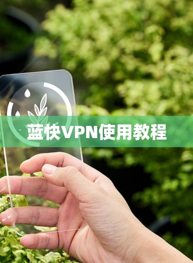 蓝快VPN使用教程