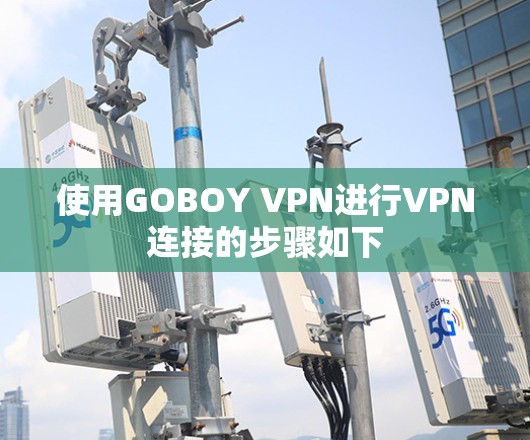 使用GOBOY VPN进行VPN连接的步骤如下