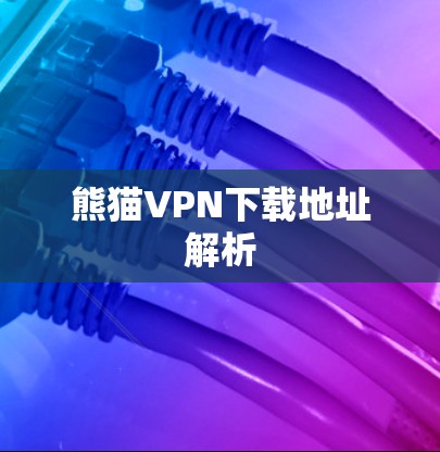 熊猫VPN下载地址解析