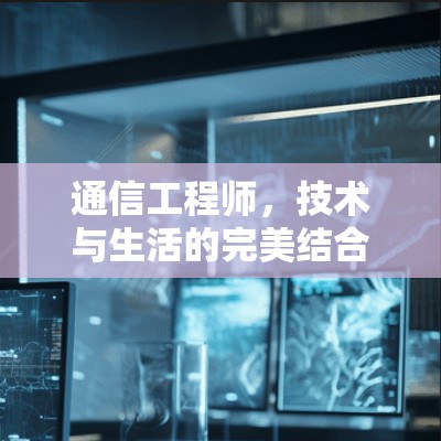 通信工程师，技术与生活的完美结合