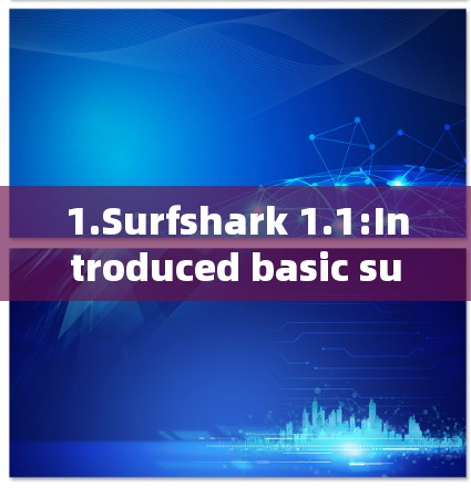 1.Surfshark 1.1:Introduced basic surfacing features and likely some performance improvements.