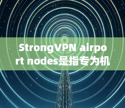 StrongVPN airport nodes是指专为机场或需要高安全性的场合设计的VPN服务。这些服务通常是为了满足机场环境下的安全性和高效性需求。以下是一些可能的机场节点VPN服务推荐
