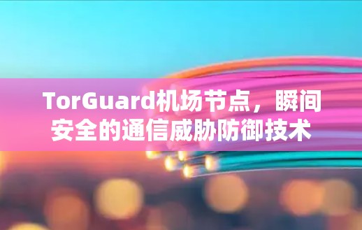 TorGuard机场节点，瞬间安全的通信威胁防御技术