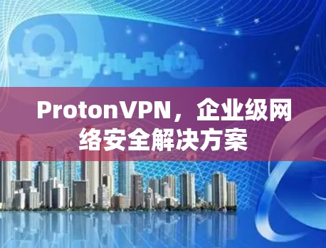 ProtonVPN,企业级网络安全解决方案 ProtonVPN,企业级网络安全解决方案