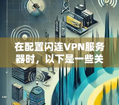 在配置闪连VPN服务器时，以下是一些关键步骤和注意事项
