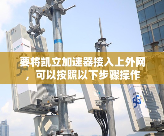 要将凯立加速器接入上外网，可以按照以下步骤操作