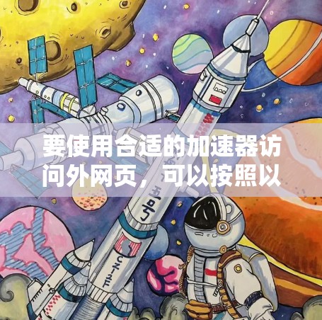 要使用合适的加速器访问外网页，可以按照以下步骤进行