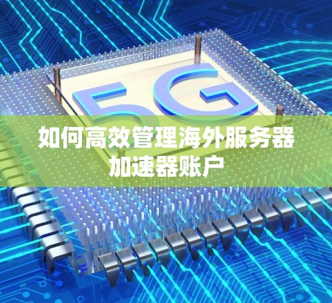 如何高效管理海外服务器加速器账户