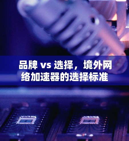 品牌 vs 选择，境外网络加速器的选择标准