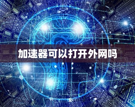 加速器可以打开外网吗