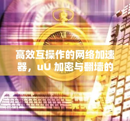 高效互操作的网络加速器,uU 加密与翻墙的完美结合