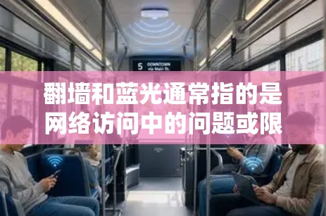 翻墙和蓝光通常指的是网络访问中的问题或限制。翻墙可能指通过互联网访问受限或被阻止，而蓝光可能指的是网络延迟或延迟导致的访问延迟。以下是一些可能与翻墙蓝光加速器相关的技术或解决方案