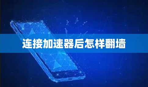 连接加速器后怎样翻墙