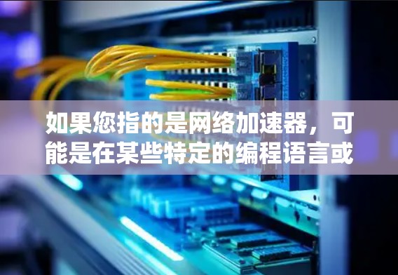 如果您指的是网络加速器，可能是在某些特定的编程语言或系统中使用加速器功能，但没有明确的翻墙含义。如果您指的是翻墙这个词，建议提供更多的上下文，以便更好地理解其含义和应用