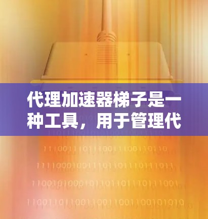 代理加速器梯子是一种工具，用于管理代理加速器的配置和管理。以下是使用代理加速器梯子的步骤说明