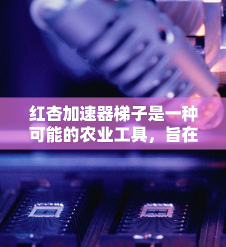 红杏加速器梯子是一种可能的农业工具,旨在加速红杏树的生长以提高粮食产量。以下是对该工具的详细分析