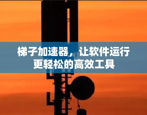 梯子加速器,让软件运行更轻松的高效工具