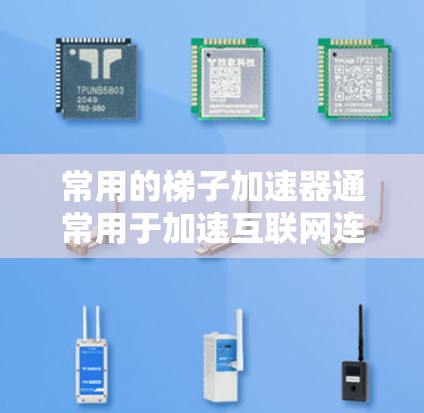 常用的梯子加速器通常用于加速互联网连接、移动数据传输和无线数据处理。以下是几种常见的加速器类型及其功能