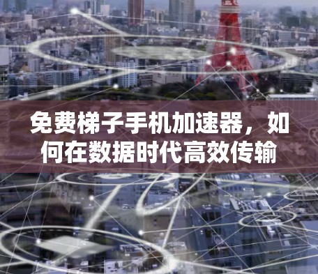免费梯子手机加速器，如何在数据时代高效传输