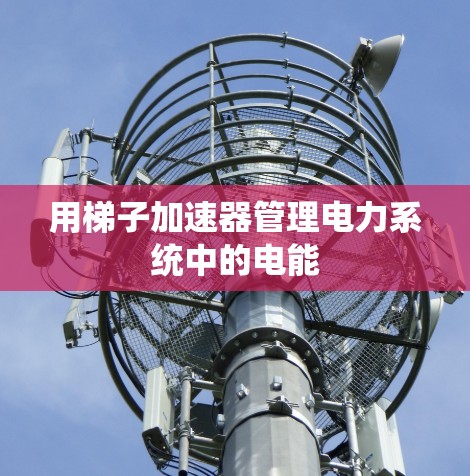 用梯子加速器管理电力系统中的电能