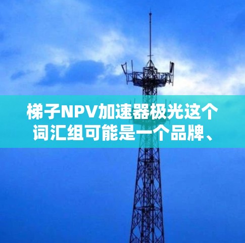 梯子NPV加速器极光这个词汇组可能是一个品牌、广告、项目名称或某个项目的缩写。以下是对该词汇组的分析和解释