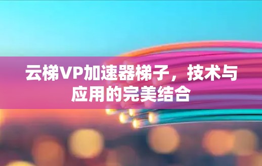 云梯VP加速器梯子,技术与应用的完美结合