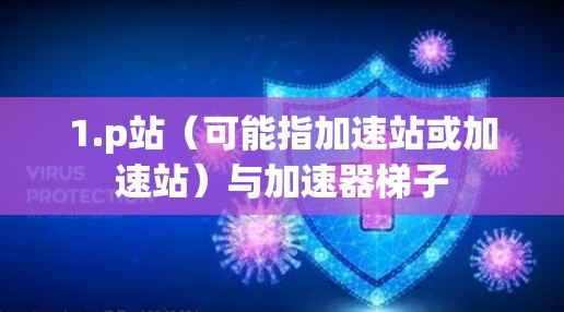 1.p站（可能指加速站或加速站）与加速器梯子