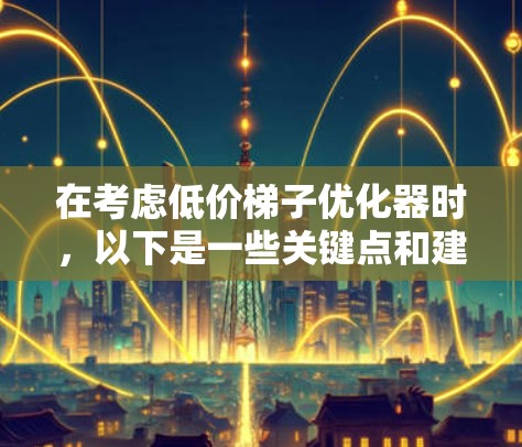 在考虑低价梯子优化器时，以下是一些关键点和建议