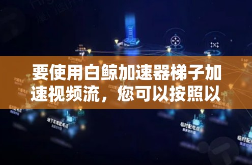 要使用白鲸加速器梯子加速视频流，您可以按照以下步骤操作
