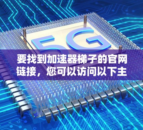 要找到加速器梯子的官网链接，您可以访问以下主要平台