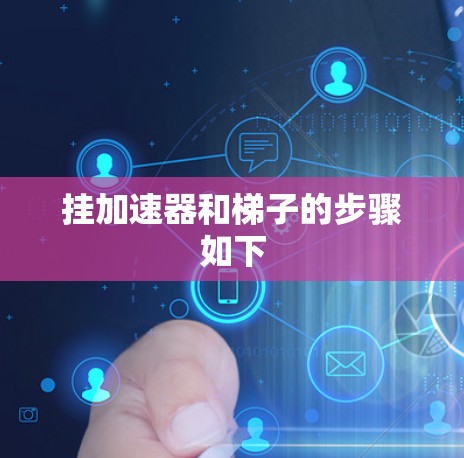 挂加速器和梯子的步骤如下