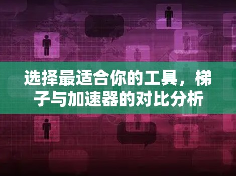 选择最适合你的工具，梯子与加速器的对比分析