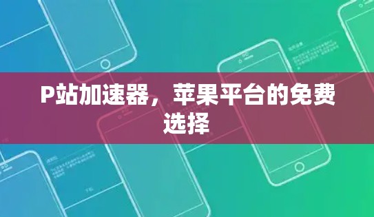 P站加速器，苹果平台的免费选择