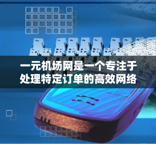 一元机场网是一个专注于处理特定订单的高效网络，其运作原理如下