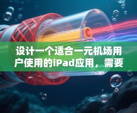 设计一个适合一元机场用户使用的iPad应用,需要考虑以下步骤