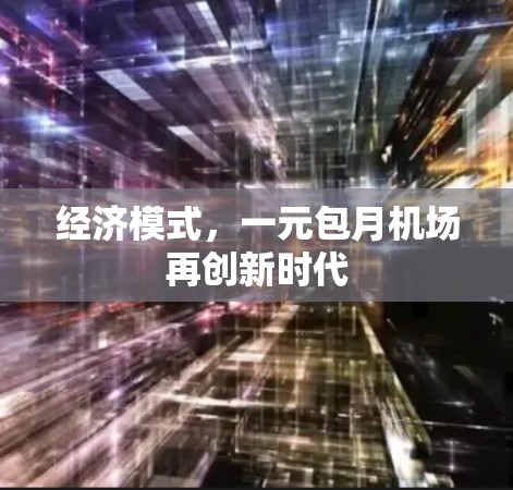 经济模式，一元包月机场再创新时代