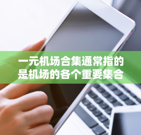 一元机场合集通常指的是机场的各个重要集合或单元，这些单元在机场的运营和管理中扮演着关键角色。以下是一些常见的机场合集