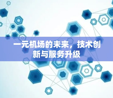 一元机场的未来，技术创新与服务升级