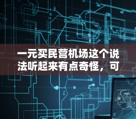 一元买民营机场这个说法听起来有点奇怪，可能有以下几种解释