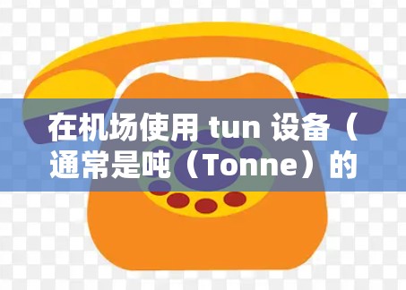 在机场使用 tun 设备（通常是吨（Tonne）的运输设备）通常涉及运输货物或行李，尤其是当这些货物需要在空中或地面运输时。以下是一些关于在机场使用 tun 设备的常见应用场景和方法