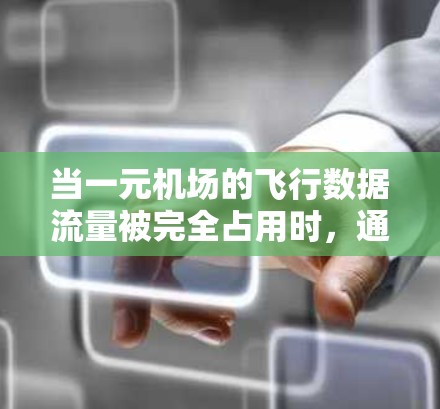 当一元机场的飞行数据流量被完全占用时，通常可以采取以下步骤来解决问题