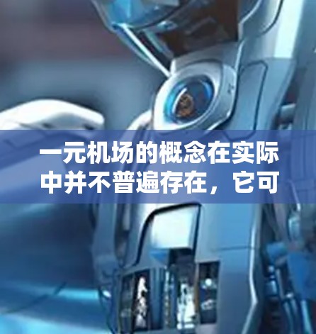 一元机场的概念在实际中并不普遍存在，它可能更多是宣传或特定案例中的用词，而非普遍存在的现实情况。以下是对一元机场的概述和分析