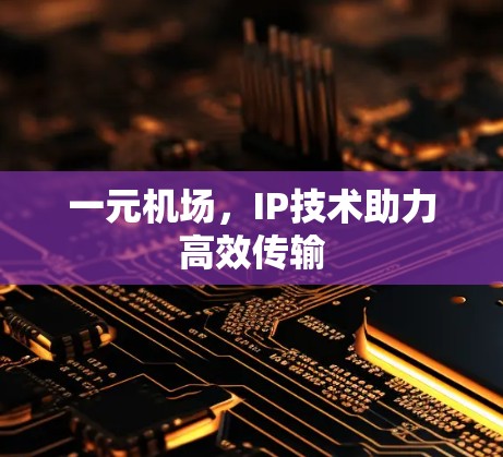 一元机场，IP技术助力高效传输