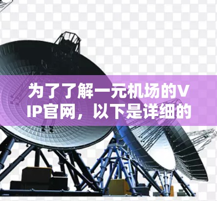 为了了解一元机场的VIP官网，以下是详细的步骤和信息